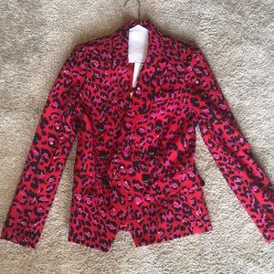 L’angence size 0 NWT red blazer